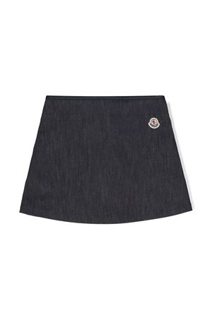 blue cotton skirt MONCLER KIDS | 2D000035974Q791